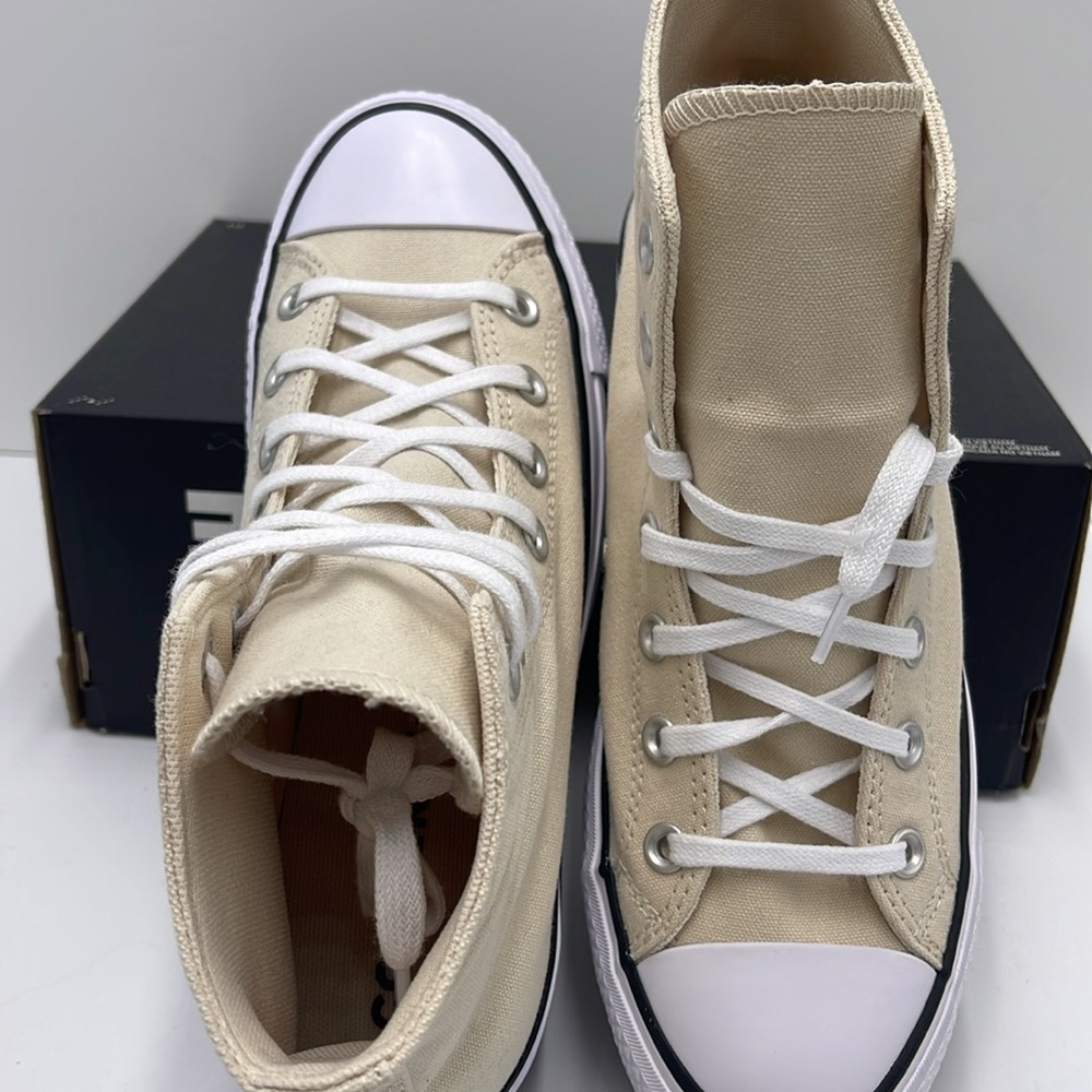 Converse WMNS Cream High-Top Platform Sneakers A08214F
CTAS LIFT HI
NATURAL IVOR - Picture 12 of 16